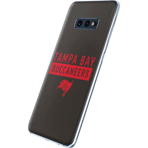 NFL Tampa Bay Buccaneers Brown Performance Series Galaxy S10e Skin