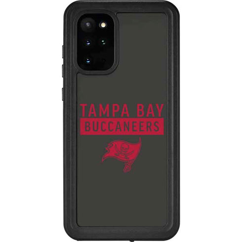 NFL Tampa Bay Buccaneers Brown Performance Series Galaxy S20 Plus Waterproof Case