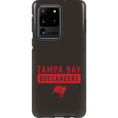 NFL Tampa Bay Buccaneers Brown Performance Series Galaxy S20 Ultra 5G Pro Case