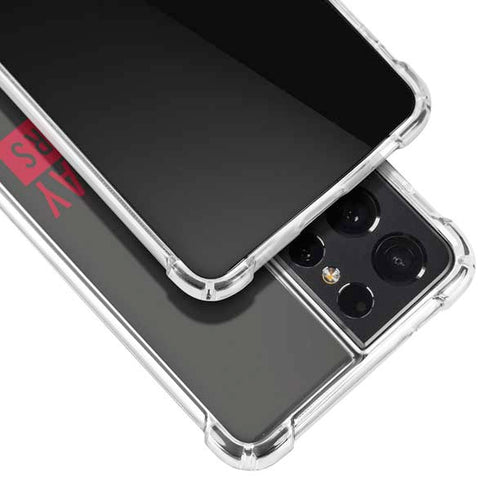 NFL Tampa Bay Buccaneers Brown Performance Series Galaxy S21 Ultra 5G Clear Case