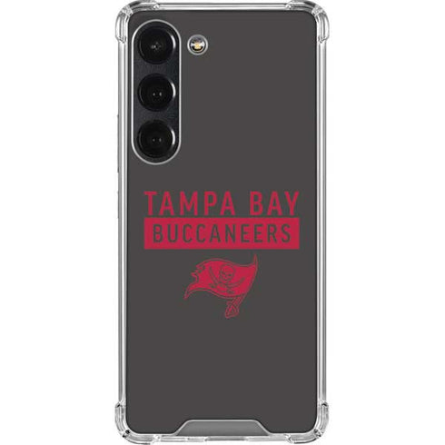 NFL Tampa Bay Buccaneers Brown Performance Series Galaxy S23 Clear Case