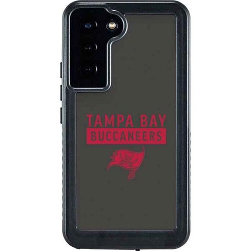 NFL Tampa Bay Buccaneers Brown Performance Series Galaxy S23 Plus Waterproof Case