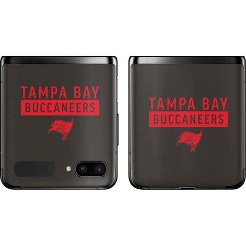 NFL Tampa Bay Buccaneers Brown Performance Series Galaxy Z Flip Skin
