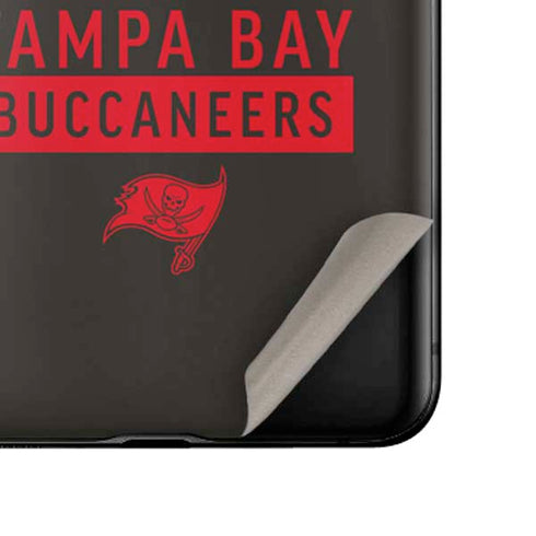 NFL Tampa Bay Buccaneers Brown Performance Series Galaxy Z Flip Skin
