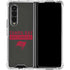 NFL Tampa Bay Buccaneers Brown Performance Series Galaxy Z Fold4 5G Clear Case