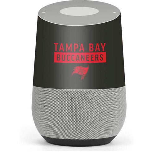 NFL Tampa Bay Buccaneers Brown Performance Series Google Home Skin