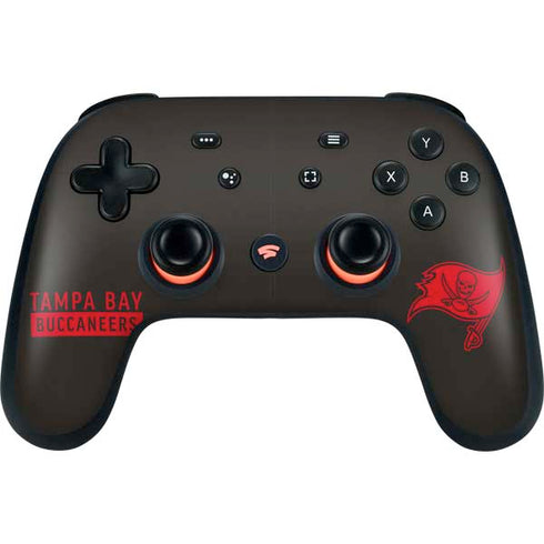 NFL Tampa Bay Buccaneers Brown Performance Series Google Stadia Controller Skin