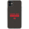 NFL Tampa Bay Buccaneers Brown Performance Series iPhone 11 Clear Case