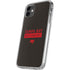 NFL Tampa Bay Buccaneers Brown Performance Series iPhone 11 Clear Case