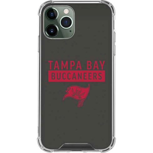 NFL Tampa Bay Buccaneers Brown Performance Series iPhone 11 Pro Max Clear Case