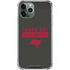 NFL Tampa Bay Buccaneers Brown Performance Series iPhone 11 Pro Max Clear Case