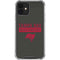 NFL Tampa Bay Buccaneers Brown Performance Series iPhone 12 Mini Clear Case