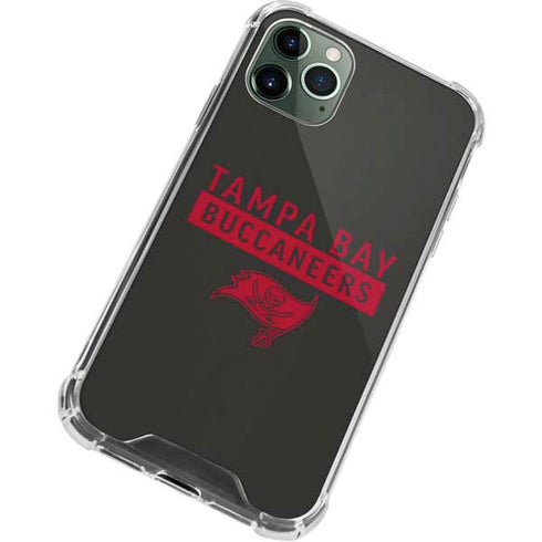 NFL Tampa Bay Buccaneers Brown Performance Series iPhone 12 Pro Clear Case