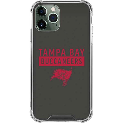 NFL Tampa Bay Buccaneers Brown Performance Series iPhone 12 Pro Max Clear Case