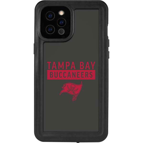 NFL Tampa Bay Buccaneers Brown Performance Series iPhone 12 Pro Max Waterproof Case