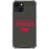 NFL Tampa Bay Buccaneers Brown Performance Series iPhone 13 Clear Case