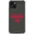 NFL Tampa Bay Buccaneers Brown Performance Series iPhone 13 Mini Clear Case