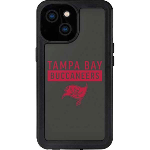 NFL Tampa Bay Buccaneers Brown Performance Series iPhone 13 Mini Waterproof Case