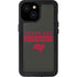 NFL Tampa Bay Buccaneers Brown Performance Series iPhone 13 Mini Waterproof Case