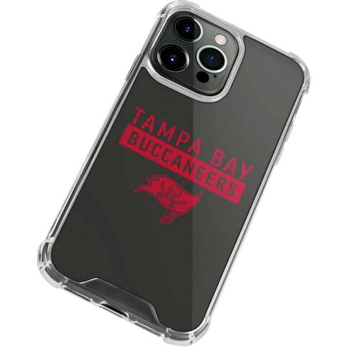 NFL Tampa Bay Buccaneers Brown Performance Series iPhone 13 Pro Max Clear Case