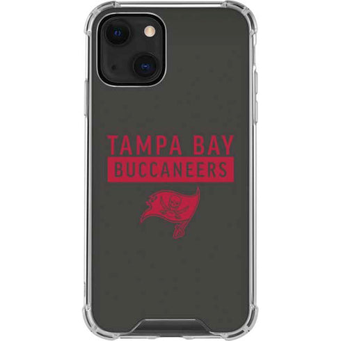 NFL Tampa Bay Buccaneers Brown Performance Series iPhone 14 Clear Case