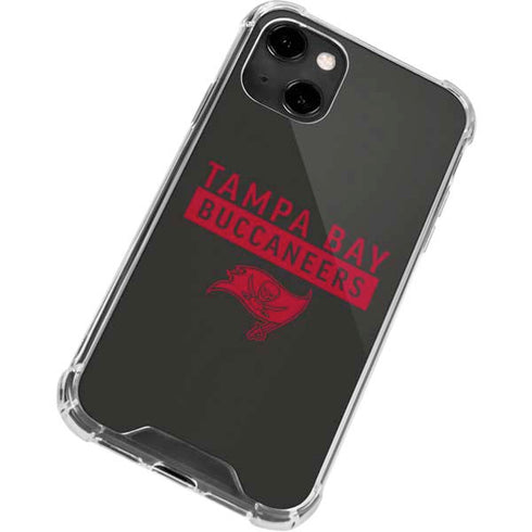 NFL Tampa Bay Buccaneers Brown Performance Series iPhone 14 Clear Case