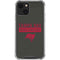 NFL Tampa Bay Buccaneers Brown Performance Series iPhone 14 Plus Clear Case