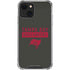 NFL Tampa Bay Buccaneers Brown Performance Series iPhone 14 Plus Clear Case