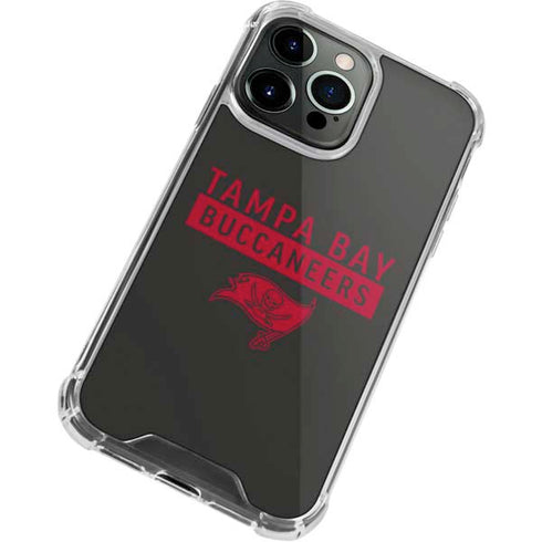 NFL Tampa Bay Buccaneers Brown Performance Series iPhone 15 Pro Max Clear Case