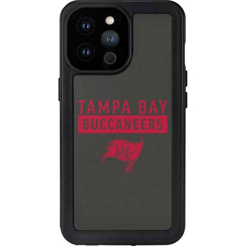 NFL Tampa Bay Buccaneers Brown Performance Series iPhone 14 Pro Max Waterproof Case