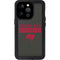 NFL Tampa Bay Buccaneers Brown Performance Series iPhone 14 Pro Waterproof Case