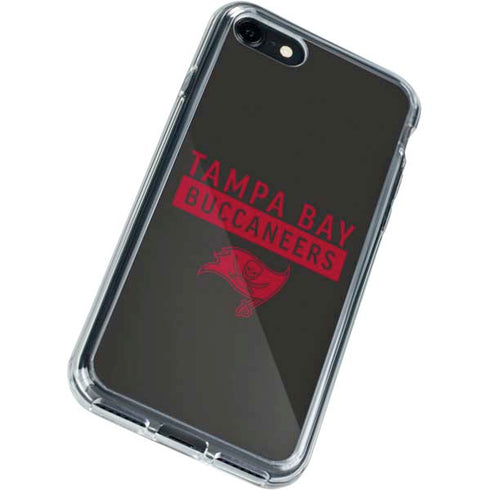 NFL Tampa Bay Buccaneers Brown Performance Series iPhone SE (2nd & 3rd Gen) Clear Case