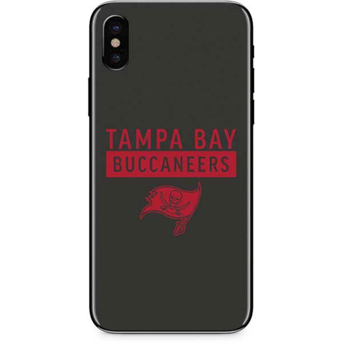 NFL Tampa Bay Buccaneers Brown Performance Series iPhone X Skin