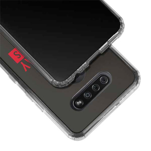 NFL Tampa Bay Buccaneers Brown Performance Series LG K51/Q51 Clear Case