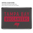 NFL Tampa Bay Buccaneers Brown Performance Series MacBook Pro 15in (2016-19) Case plus Skin