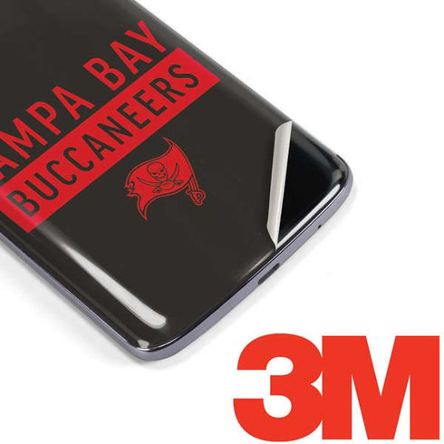 NFL Tampa Bay Buccaneers Brown Performance Series Moto E5 Plus Skin