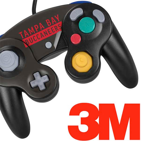 NFL Tampa Bay Buccaneers Brown Performance Series Nintendo GameCube Controller Skin