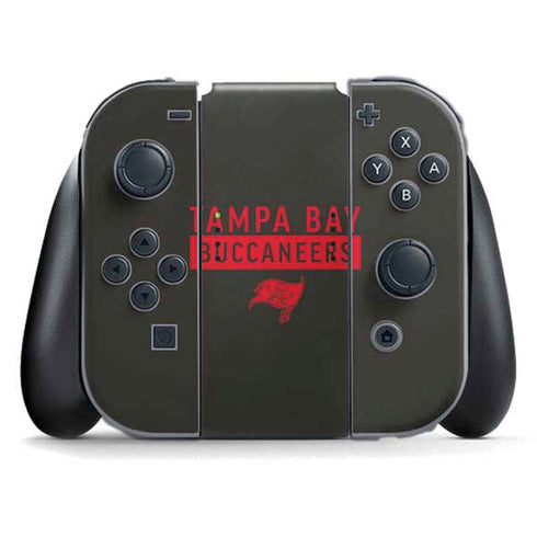 NFL Tampa Bay Buccaneers Brown Performance Series Nintendo Switch (2017-2021) Joy-Con Controller Skin