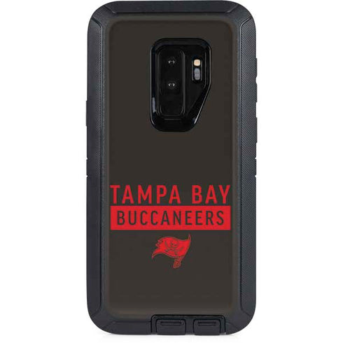 NFL Tampa Bay Buccaneers Brown Performance Series Otterbox Defender Galaxy Skin