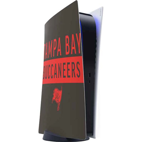 NFL Tampa Bay Buccaneers Brown Performance Series PS5 Digital Edition Console Skin