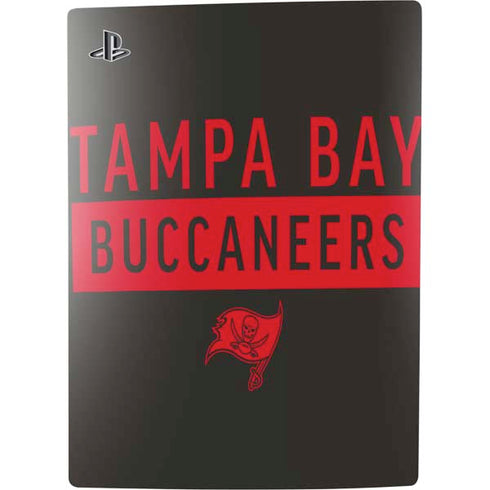 NFL Tampa Bay Buccaneers Brown Performance Series PS5 Digital Edition Console Skin