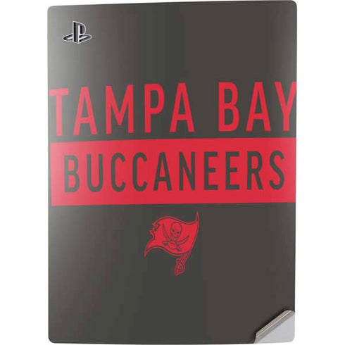 NFL Tampa Bay Buccaneers Brown Performance Series PS5 Digital Edition Console Skin