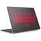 NFL Tampa Bay Buccaneers Brown Performance Series Surface Laptop 2 Skin