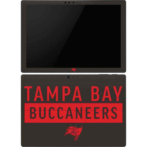 NFL Tampa Bay Buccaneers Brown Performance Series Surface Pro 6 Skin