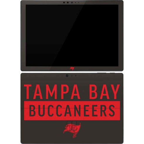 NFL Tampa Bay Buccaneers Brown Performance Series Surface Pro 7 Skin