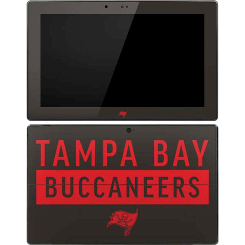 NFL Tampa Bay Buccaneers Brown Performance Series Surface Pro Tablet Skin
