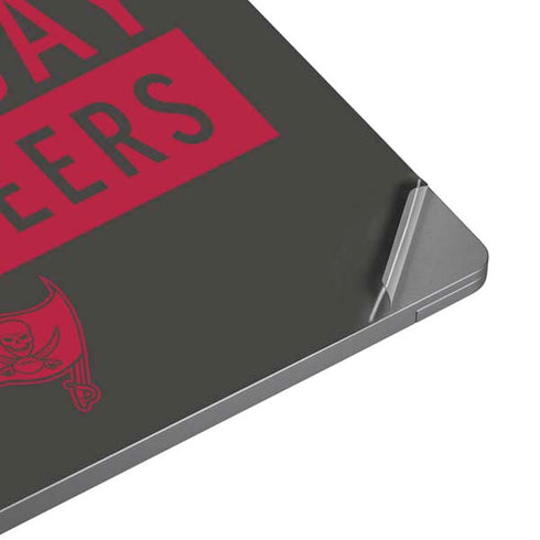 NFL Tampa Bay Buccaneers Brown Performance Series Universal Laptop 17in (13.8 x 10in) Skin