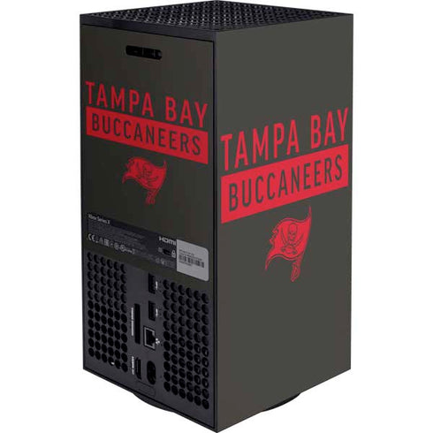 NFL Tampa Bay Buccaneers Brown Performance Series Xbox Series X Bundle Skin