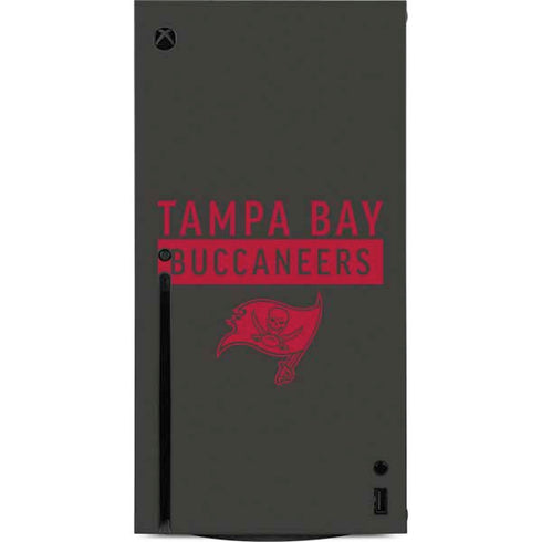 NFL Tampa Bay Buccaneers Brown Performance Series Xbox Series X Console Skin