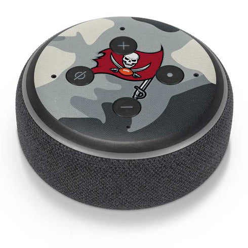 NFL Tampa Bay Buccaneers Camo Amazon Echo Dot Skin